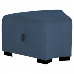 Alba hizia kulmikasrahi denim blue 75 x 65 x 45cm