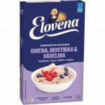 Annospikapuuro Elovena omena-mustikka-vadelma 35g 6kpl