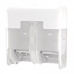 Annostelija Tork 558051 4 rullan optiserve® hylsyttömälle wc-paperille valkoinen