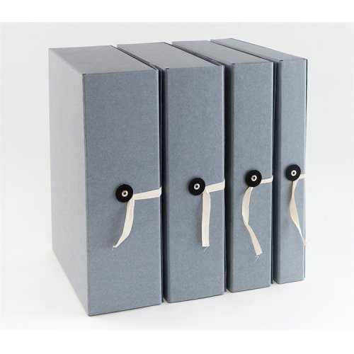 Arkistokotelo A4 10 cm nappi/nauha, hinta 5,24€