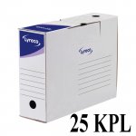 Arkistokotelo Lyreco 10cm 25 kpl arkistokoteloita