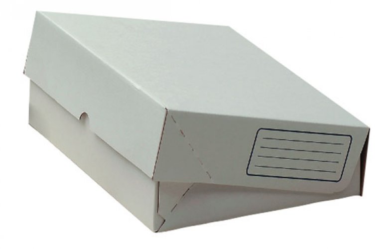 Arkistolaatikko A4 7 cm viivapainatus, hinta 2,11€