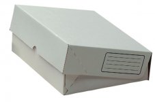 Arkistolaatikko A4 7 cm viivapainatus