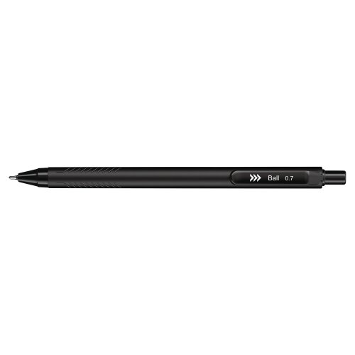 Arws retractable ballpoint pen 0.7mm, black, hinta 1,65€