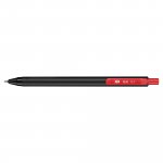 Arws retractable ballpoint pen 0.7mm, red
