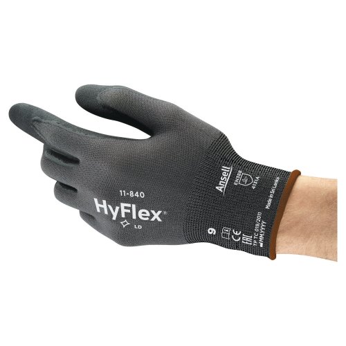 Asentajankäsine Ansell 11-840 hyflex koko 9, hinta 5,11€