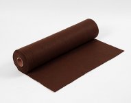 Askarteluhuopa polyesteri 45 cm x 5 m 180-200G ruskea