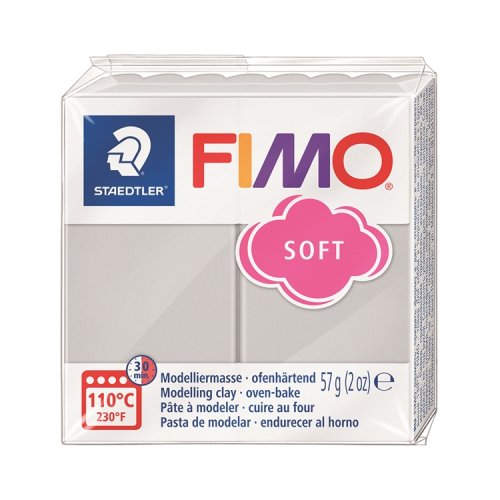 Askartelumassa Staedtler Fimo soft dolphin grey, hinta 2,56€
