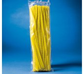 Askartelupunos piipunrassi 30 cm x 6 mm keltainen /100