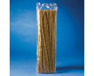 Askartelupunos piipunrassi 30 cm x 6 mm kulta /100