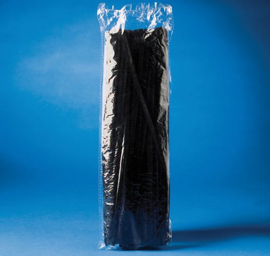 Askartelupunos piipunrassi 30 cm x 6 mm musta /100, hinta 2,84€