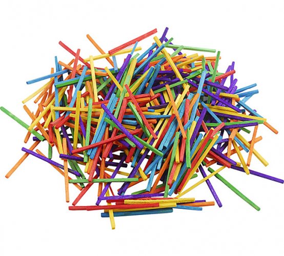 Askartelutikku Creativ Company 2 x 2 x 50 mm värilajitelma 5, hinta 13,45€