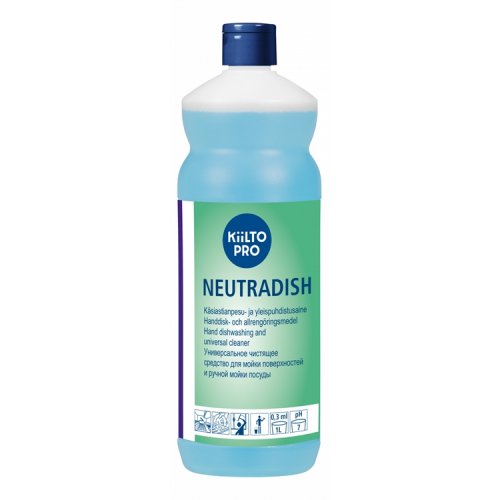 Astianpesuaine Kiilto Pro Neutradish 1L, hinta 14,57€