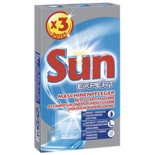 Astianpesukoneen Puhdistusaine Sun 3kpl, hinta 7,17€