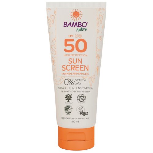 Aurinkosuojavoide Bambo nature spf 50 100ml, hinta 18,19€