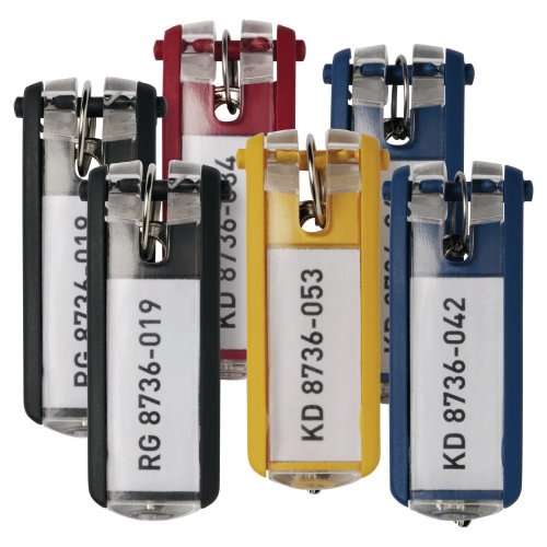 Avaimenperä Durable key clip värilajitelma 6kpl, hinta 9,68€