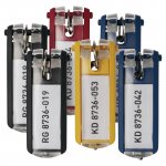 Avaimenperä Durable key clip värilajitelma 6kpl