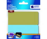 AVERY INDEX PAD 115X50MM SIN/VIHR