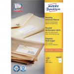 Avery inkjet/laser/copier labels recycled white lr3655 - 210x148mm - box of 200