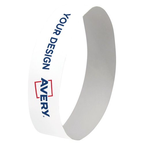 Avery tulostettavat rannekkeet 100kpl, hinta 46,01€