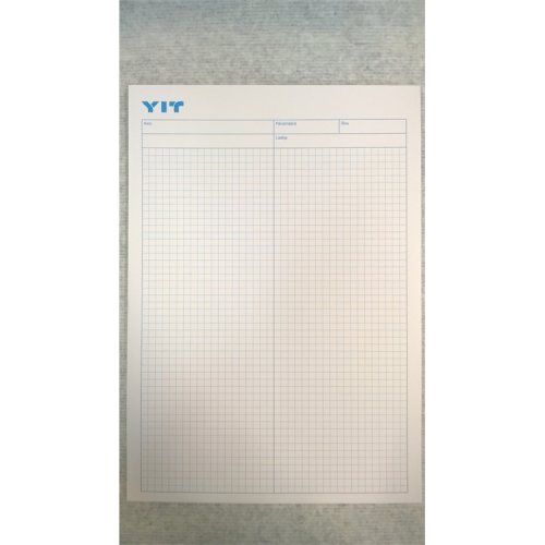 Avolehtiö A4 YIT /20kpl, hinta 38,85€