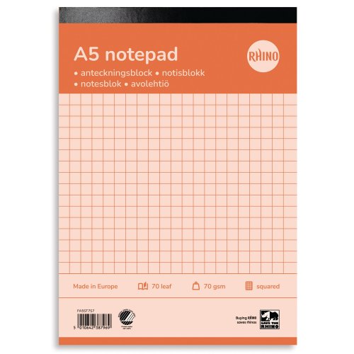 Avolehtiö Paperipiste a5/70 ruudutettu 7x7mm perforoitu 10kpl, hinta 16,65€