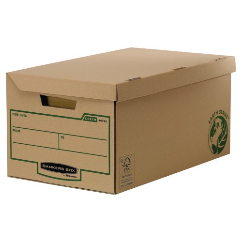 Fellowes earth series flip top maxi - pack of 10 10kpl, hinta 55,27€