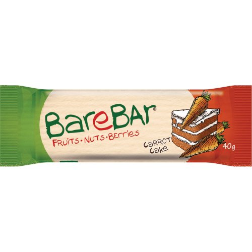 Barebar Patukka porkkanakakku-patukka gluteeniton 24kpl, hinta 45,23€