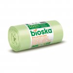 Biojätepussi Bioska 30l sangallinen 15kpl