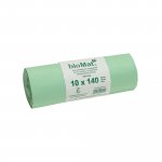 Biojätesäkki Biomat® kompostoituva 20my 140l 10kpl