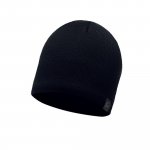Buff knitted&polar hat musta primaloft