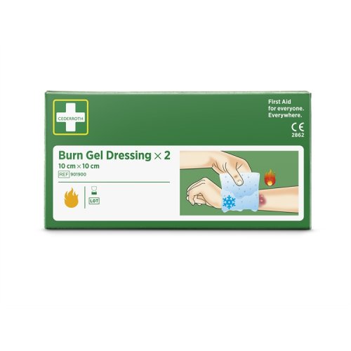 Burn Gel Palovammataitos Cederroth 901900 10 x 10 cm /2, hinta 12,89€