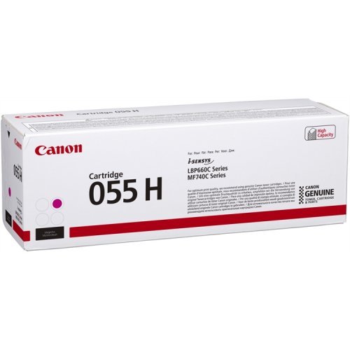 Laserkasetti Canon 055H M LBP664/MF742 punainen värikasetti, hinta 228,48€
