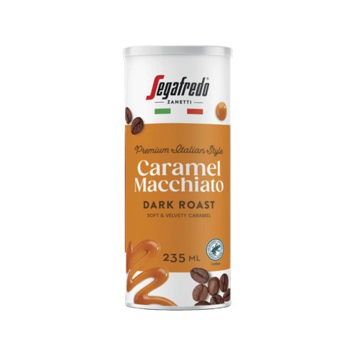 Caramel Macchiato Segafredo jääkahvijuoma 235ml 12kpl, hinta 43,02€