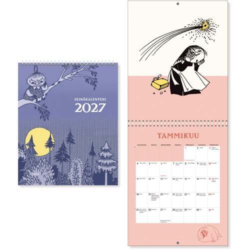 Seinäkalenteri 2027 Cc 5537 muumi 300 x 600mm, hinta 20,38€