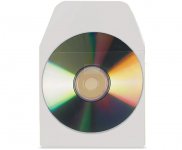 CD/DVD-tasku tarra+läppä 3L PP /10