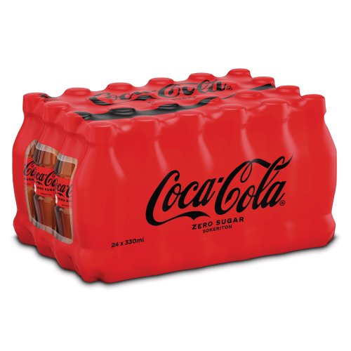 Coca-cola zero virvoitusjuoma 0 24kpl, hinta 31,07€