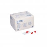 Combi-tulppa punainen steriili 100kpl