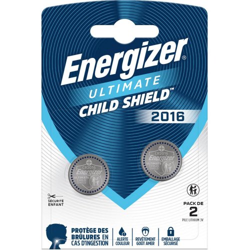 CR2016 paristo 3.0 V Energizer lapsiturvallinen 2kpl, hinta 10,85€