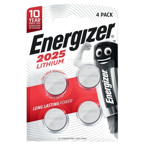 CR2025 paristo Energizer 3v litiumparisto 4kpl, hinta 9,34€