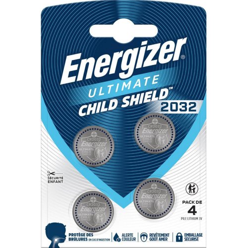 CR2032 paristo 3.0 V Energizer lapsiturvallinen 4kpl, hinta 13,95€