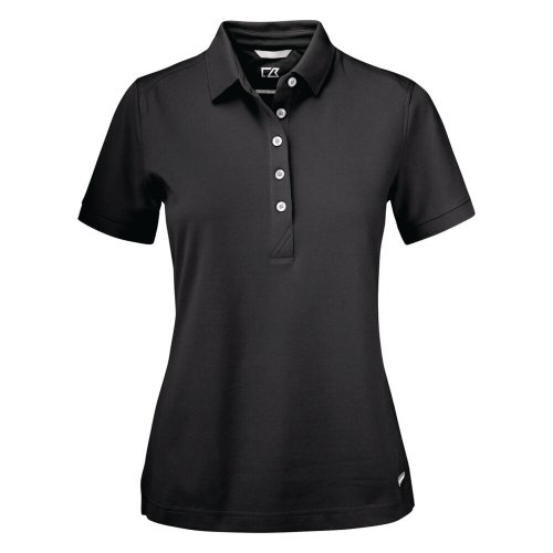 Cutter & buck advantage polo ladies musta l, hinta 65,95€