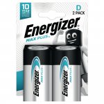 D LR20 paristo 1.5 V Energizer max plus alkali 2kpl