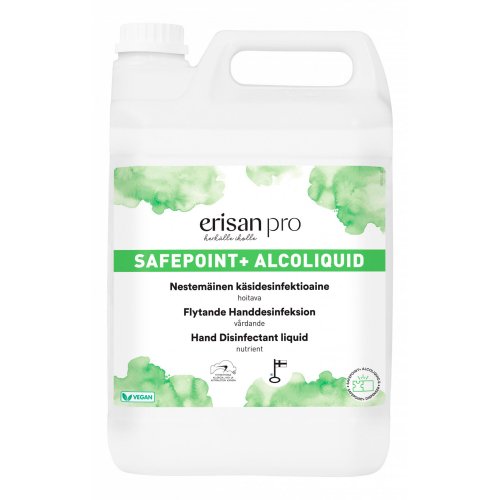 Desinfektioaine Erisan pro safepoint+ alcoliquid 5l, hinta 50,13€