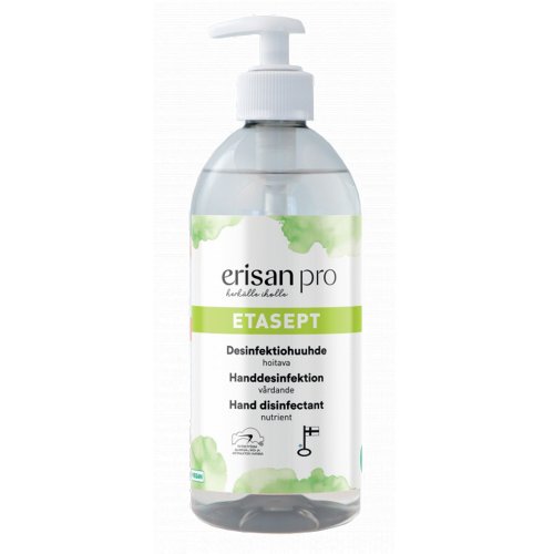 Käsihuuhde Erisan etasept desinfoiva 500ml, hinta 9,21€
