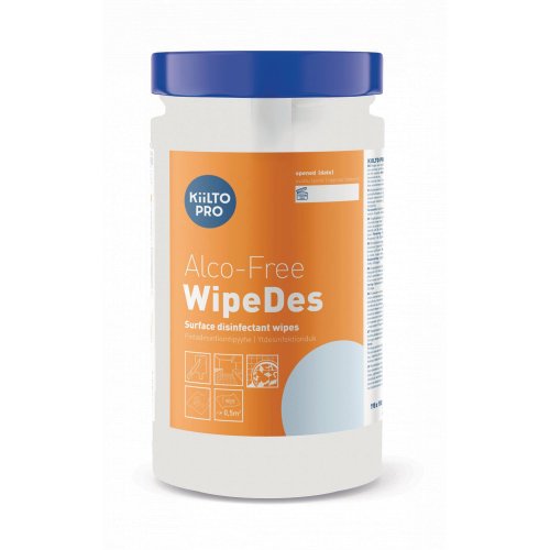 Desinfektiopyyhkeet Kiilto pro alco-free wipedes pintojen 200kpl, hinta 15,67€