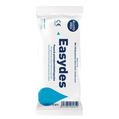 Desinfektiopyyhkeet Kiilto pro easydes 1kpl=30 pyyhettä 30kpl, hinta 13,21€