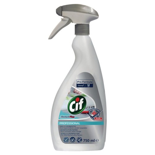 Desinfiointiaine Cif alcohol plus 750ml, hinta 6,94€