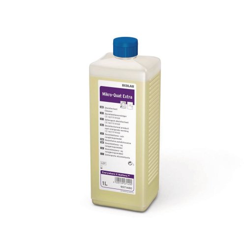 Desinfiointiaine Ecolab mikro-quat extra puhdistus- ja 1l, hinta 16,29€