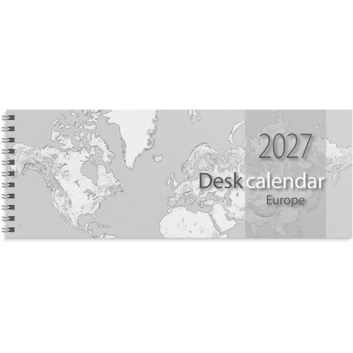Desk calendar Europe 2027, hinta 2,17€